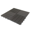 Easy Installation Non-Slip WPC Deck Tiles Waterproof Composite Flooring Tiles